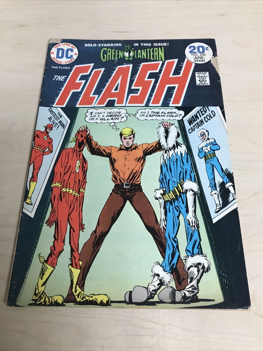 Flash #226 (-5.0) 1974/Captain Cold/Heatwave/Green Lantern/Neal
