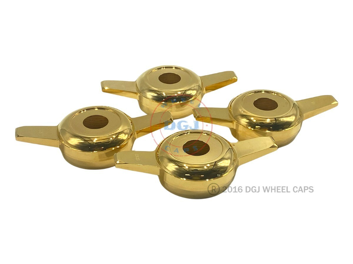 Zenith Cut Gold Knock-Off Spinners for Lowrider Wire Wheels | eBay