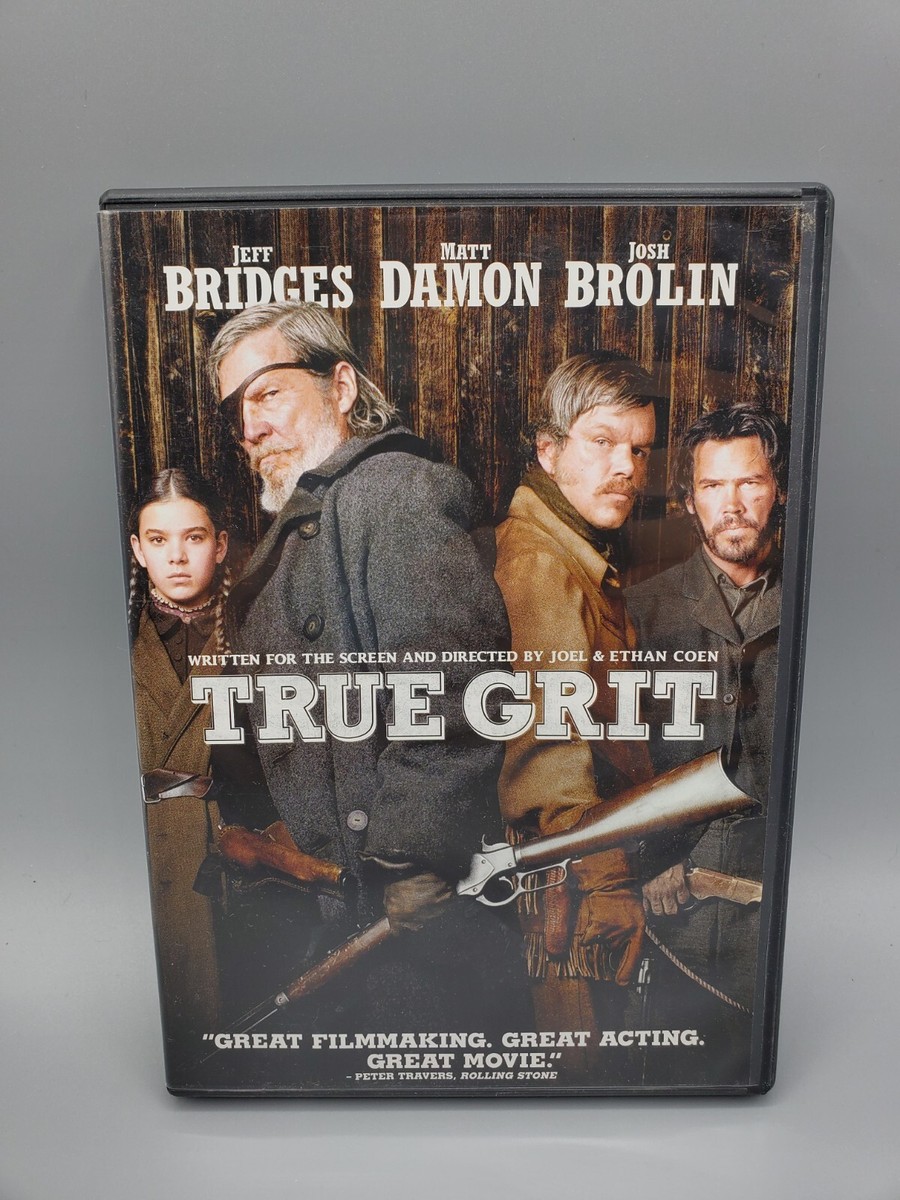 True Grit DVD Jeff Bridges Matt Damon | eBay