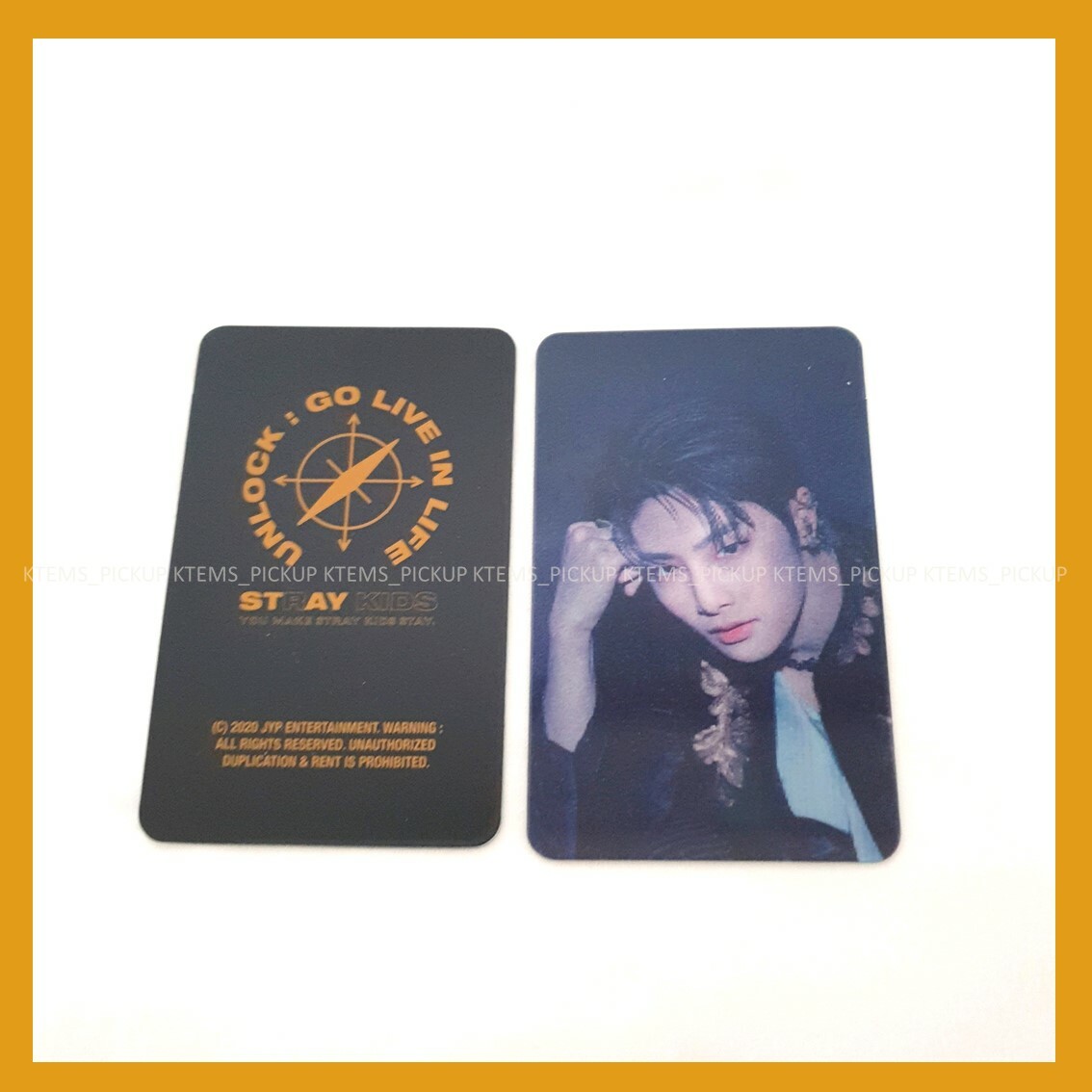 Stray Kids unlock concert go live in life LENTICULAR PHOTOCARD