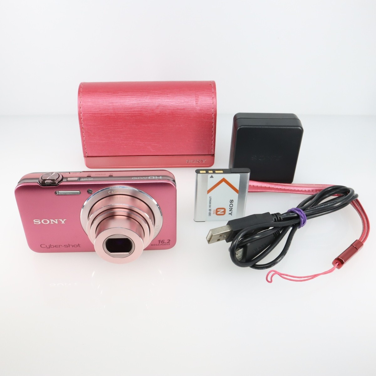 N.Mint] Sony Cyber-shot DSC-WX30 Pink Digital Camera Carl Zeiss