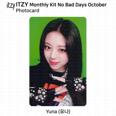 ITZY No Bad Days Monthly Kit October Official Photocard