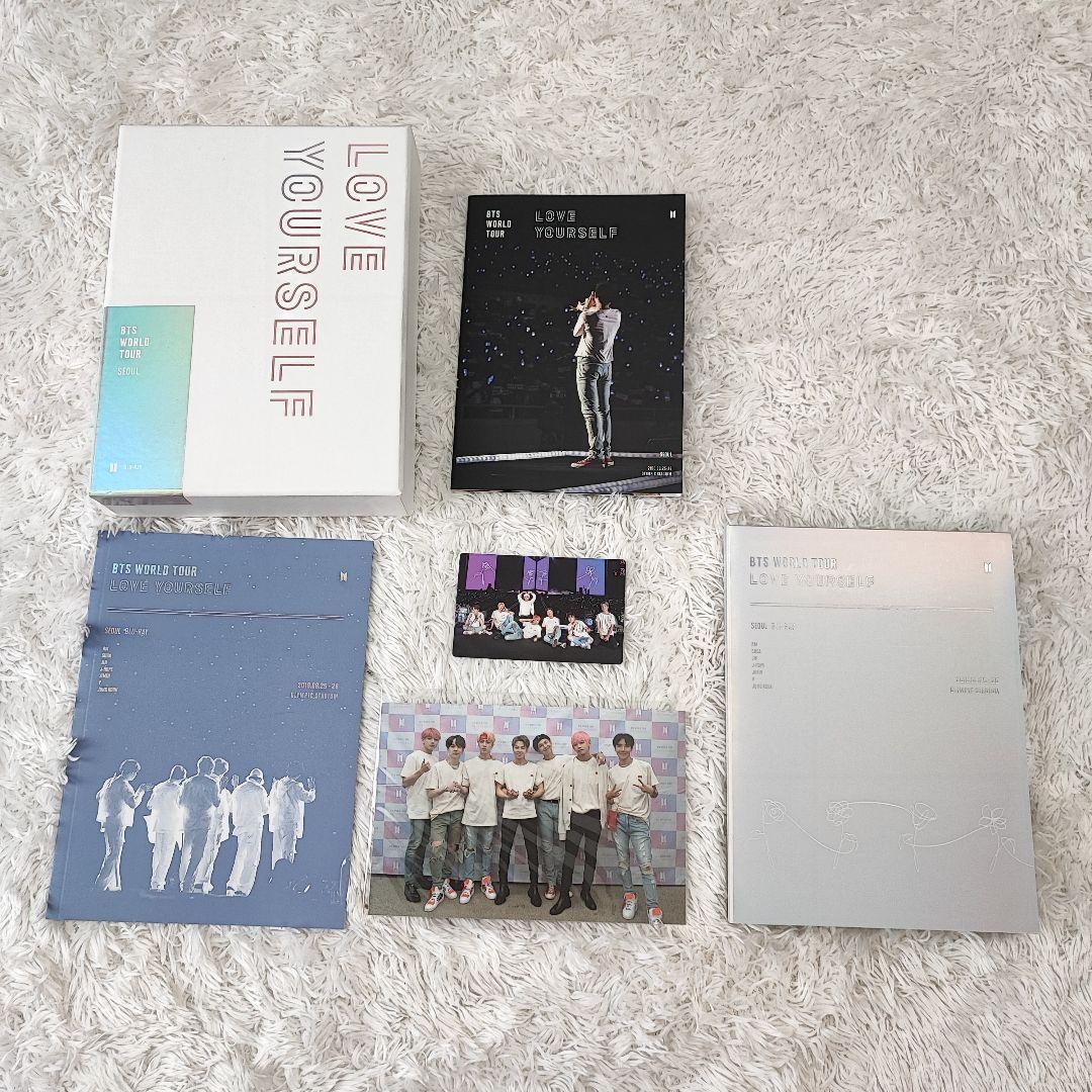 BTS Love Yourself World Tour SEOUL BLU-RAY Full Set Random Photo