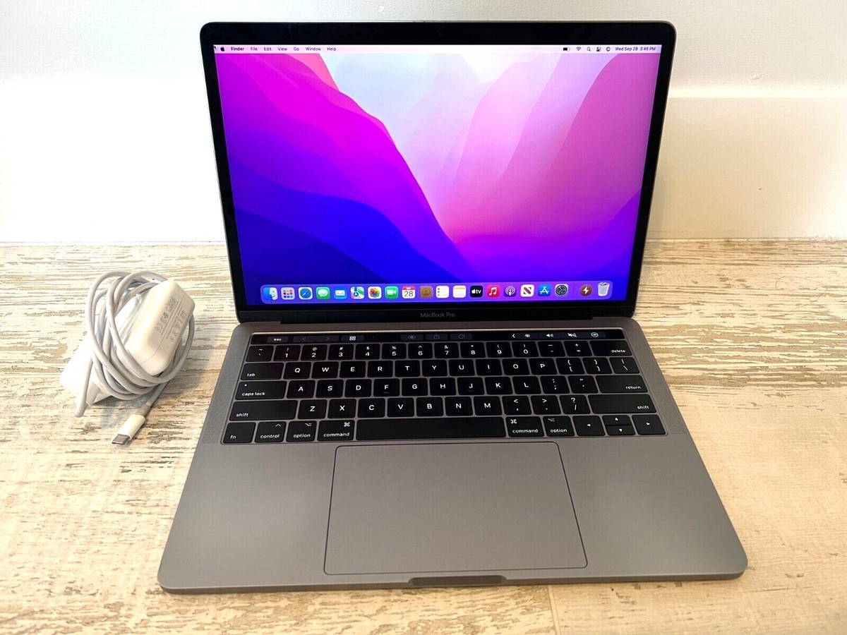 Macbook Pro i7 A1706 13 Inch TouchBar 4.0GHz Turbo 512GB SSD 16GB