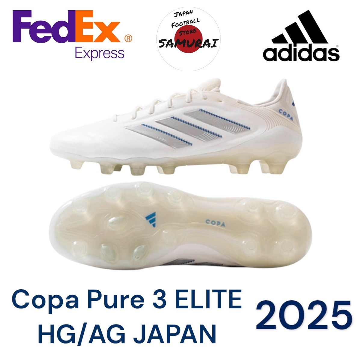 adidas Copa Pure 3 Elite HG/AG ID9036 Soccer Cleat authentic