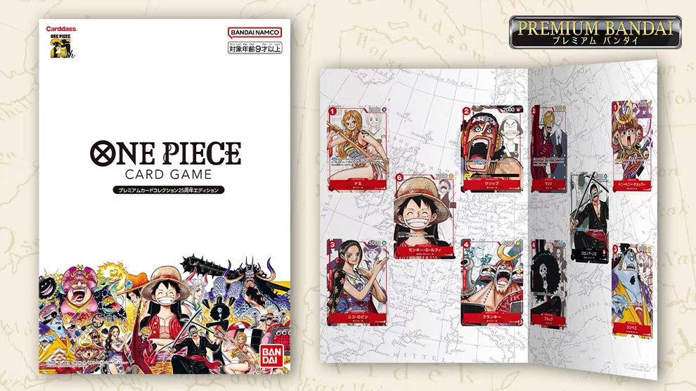 ONE PIECE 25th Anniversary Premium Card Collection Bandai Japan