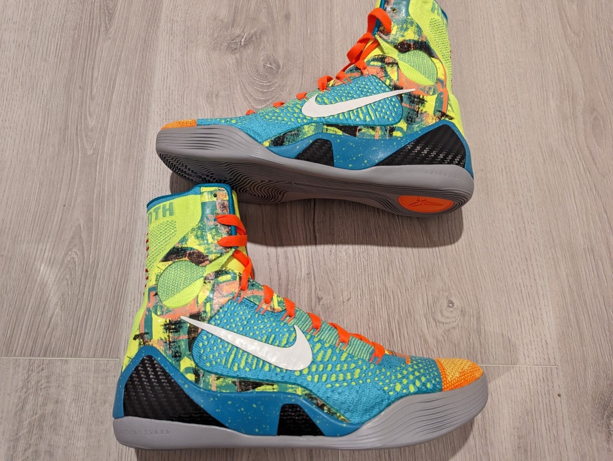 DS NIKE AIR ZOOM KOBE IX 9 INFLUENCE MULTI COLOR ELITE sz 9 halo