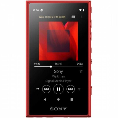 SONY NW-A105 Walkman NW A105 Red Portable Audio Player English