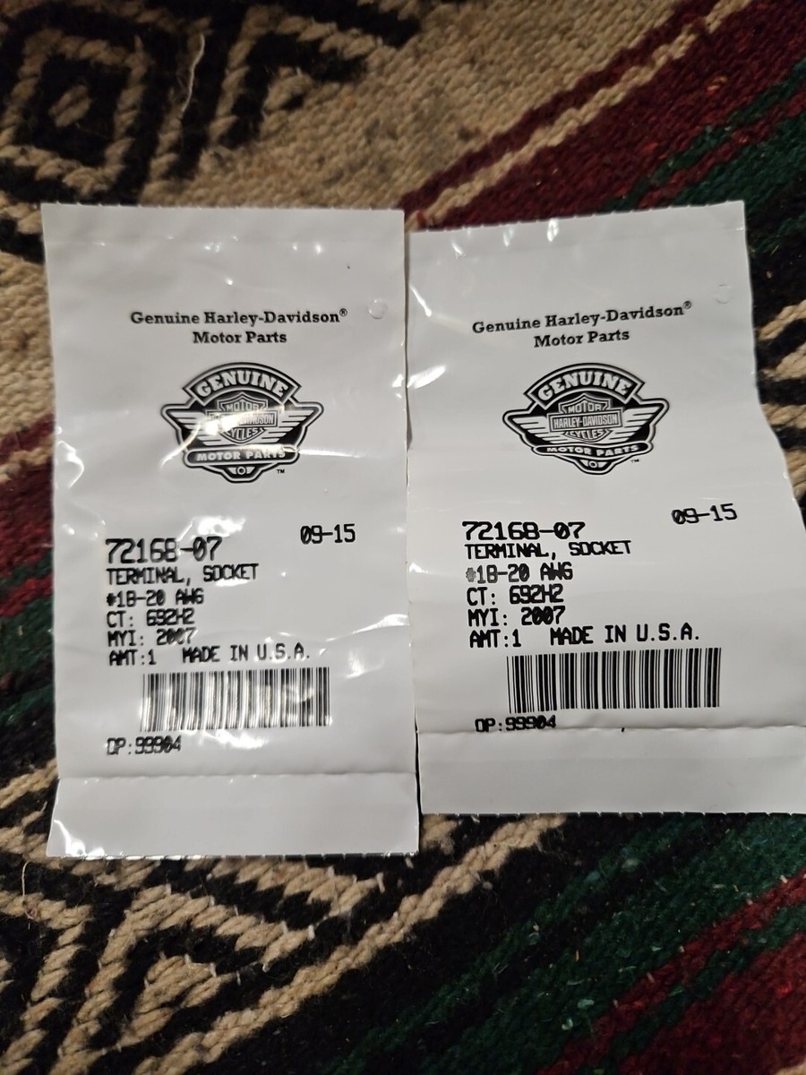 Harley Socket Terminal 72168-07 X2 | eBay