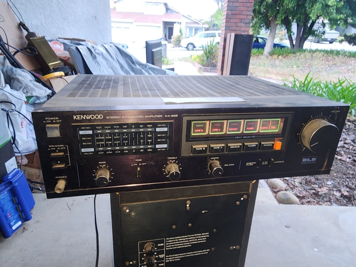 kenwood stereo integrated amplifier ka-928 Vintage | eBay