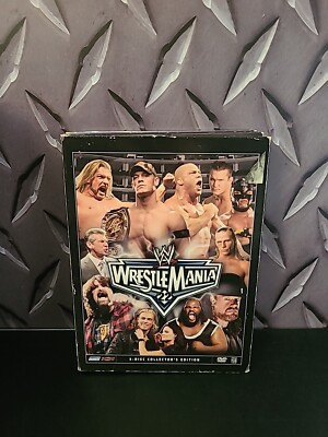 Wrestlemania 22 XXII 3 Disc DVD Set 2006 WWE Wrestling Mick Foley