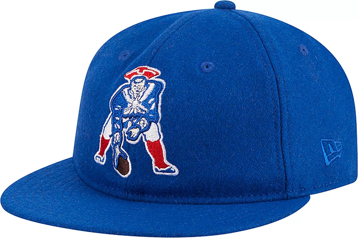 New Era Mens New England Patriots Retro Crown Classic 59Fifty