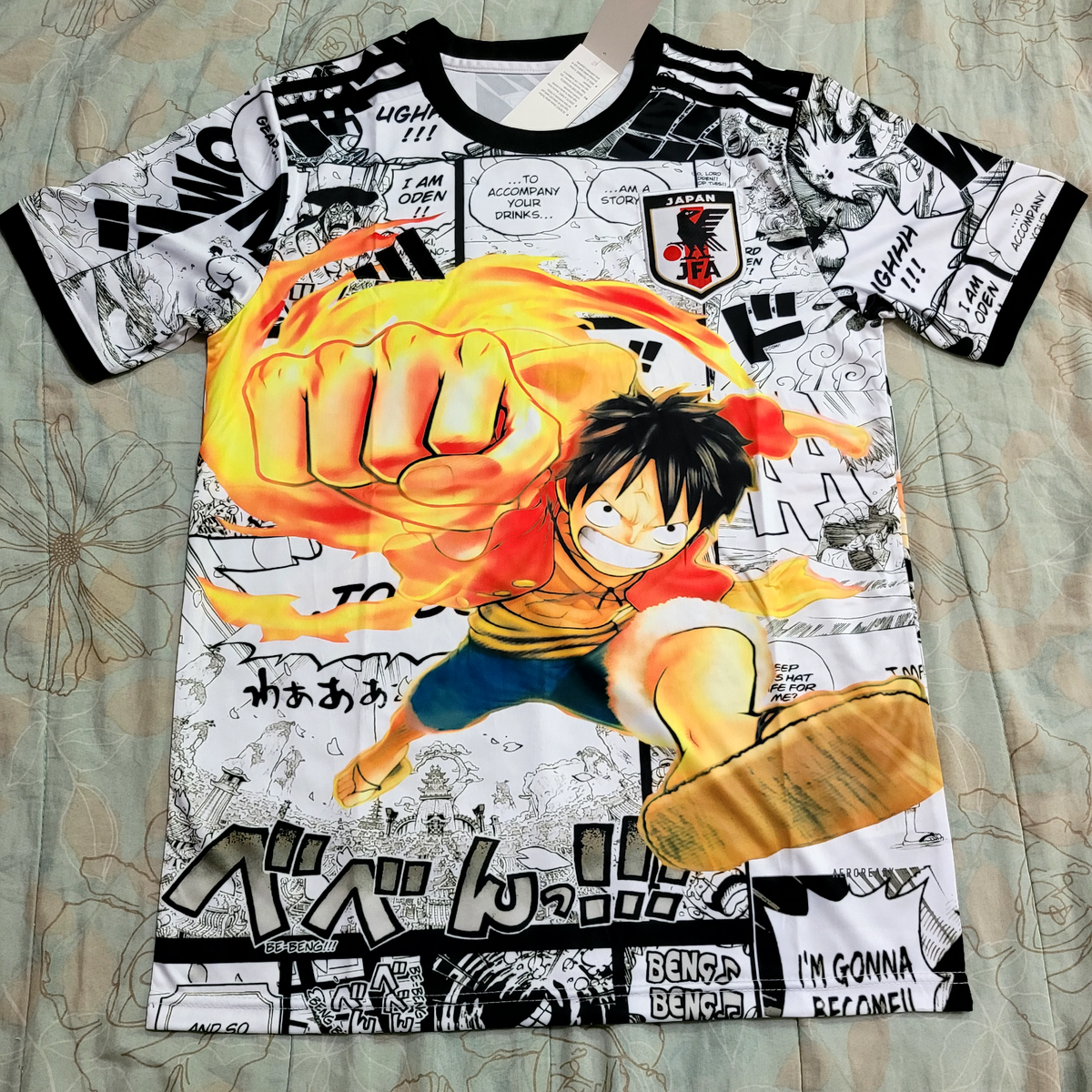 Japan Soccer Jersey Anime One Piece Luffy Special Concept Edition