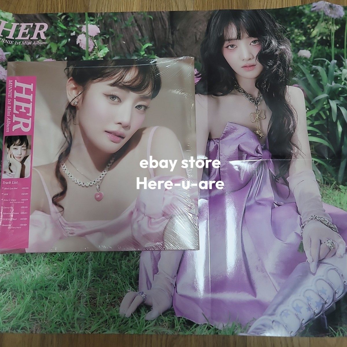 Minnie HER LP Vinyl 1st Mini Album New Sealed (G)I-DLE G idle with