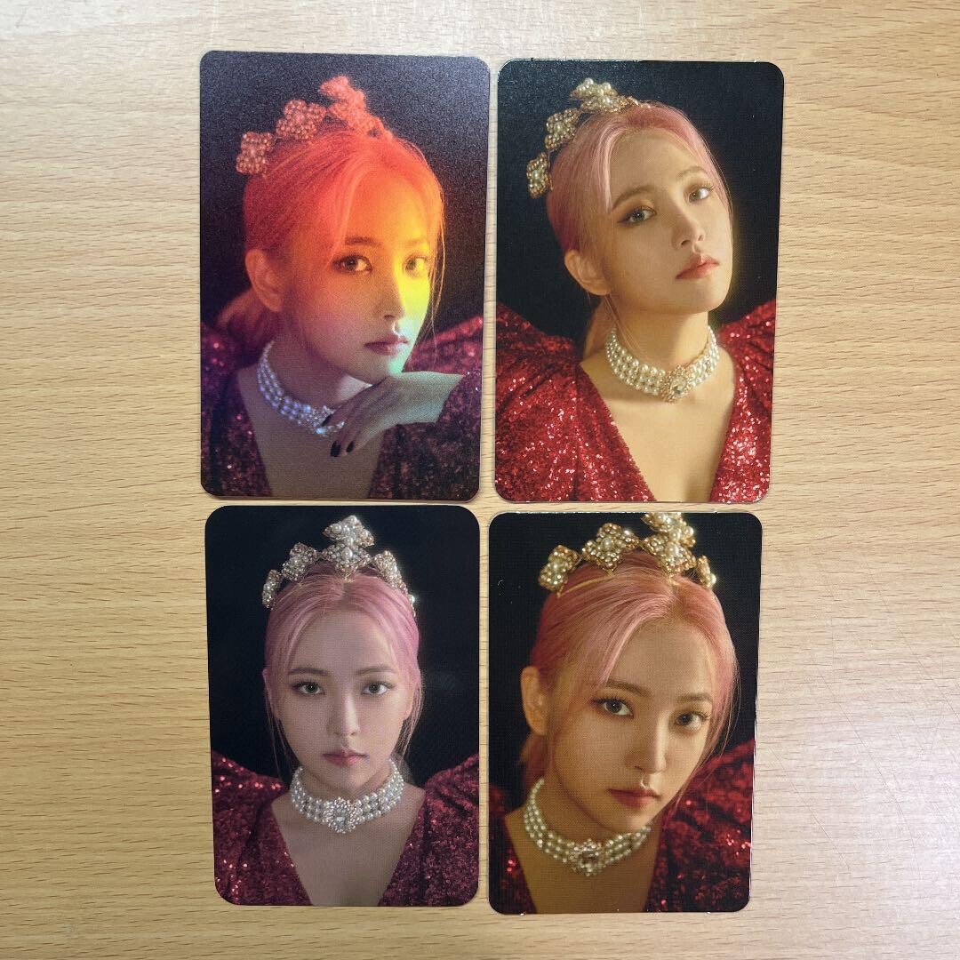 Red Velvet Yeri photo card set of 4 3rd Concert la rouge | eBay