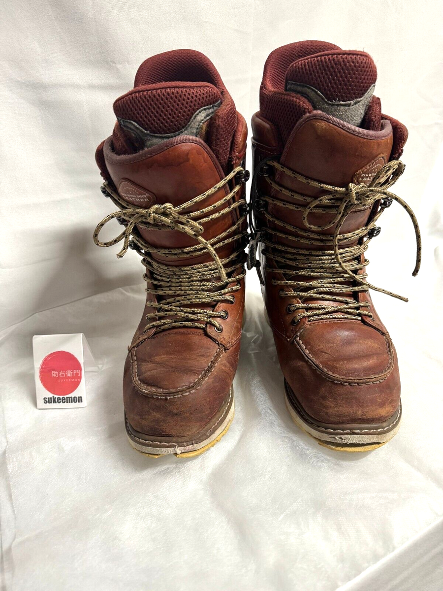 BURTON x RED WING Rover Snowboard Boots Irish Setter Brown Size