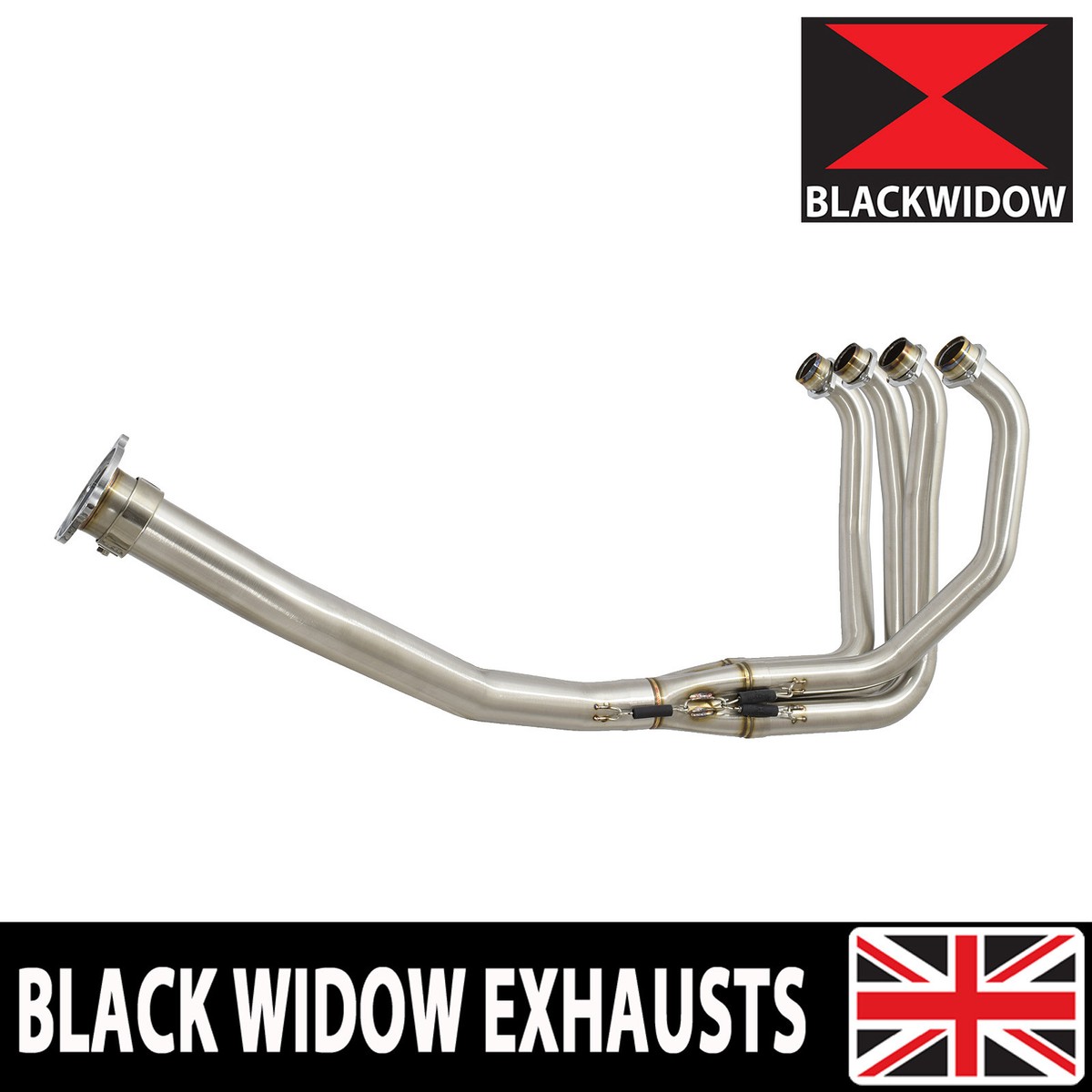 KAWASAKI ZX7R ZX7 R EXHAUST PIPES HEADERS DOWN FRONT PIPES