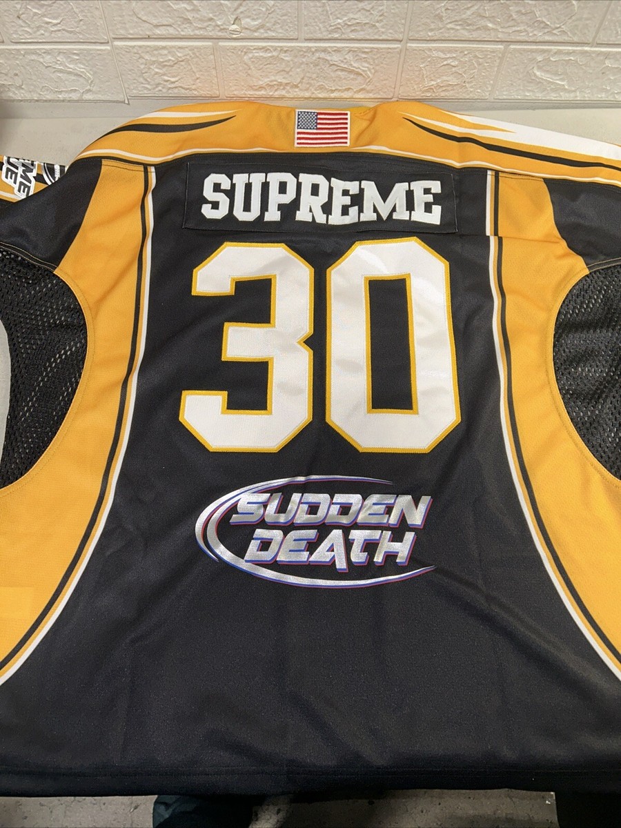 supreme sudden death football jersey | eBay