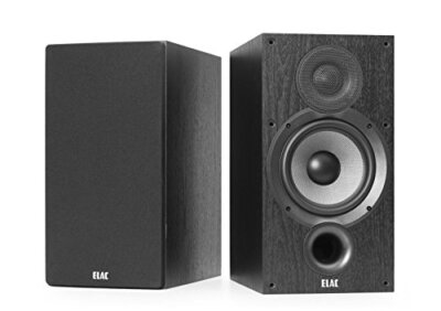 Elac Debut 2.0 B6.2 2-Way Bookshelf Speakers DB62-BK (Black, Pair