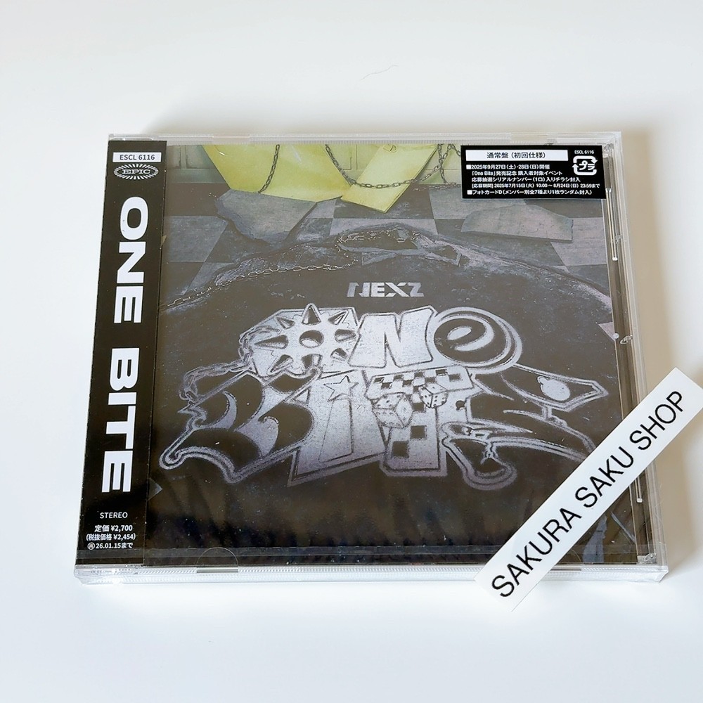 NEXZ One Bite Standard Edition CD w/ BOOKLET Japan 2nd EP ESCL
