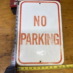 Vintage No Parking Signs | eBay