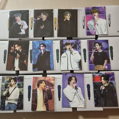 BTS] BTS HYBE INSIGHT Visitor Only BTS MIC BADGE + PHOTOCARD | eBay