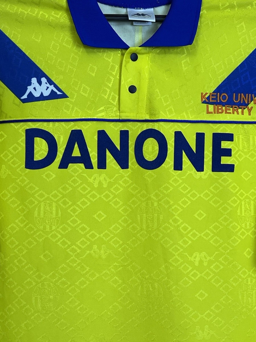 RARE🔥VINTAGE 90s JUVENTUS DANONE by KAPPA 92-94 AWAY JERSEY/size