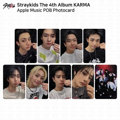 Stray Kids The 4th Album Karma Applemusic POB Photocard KPOP K-POP