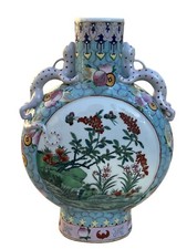 陶瓷粉红色1900-1940 中国古董花瓶| eBay