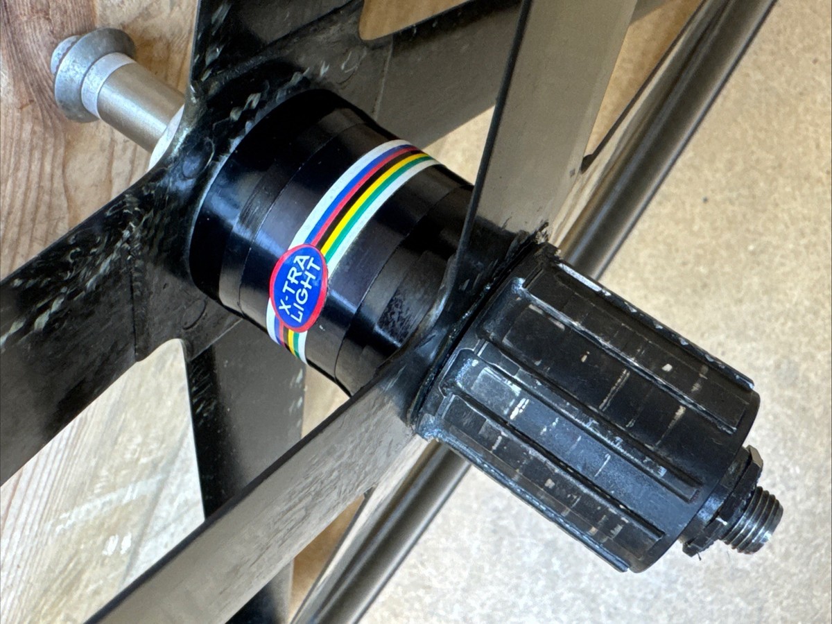 Vintage 650c SPINERGY Rev X-tra Light Clincher Carbon Fiber Team