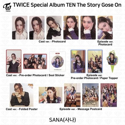 TWICE TEN : The Story Goes On Cast / Episode ver. Official