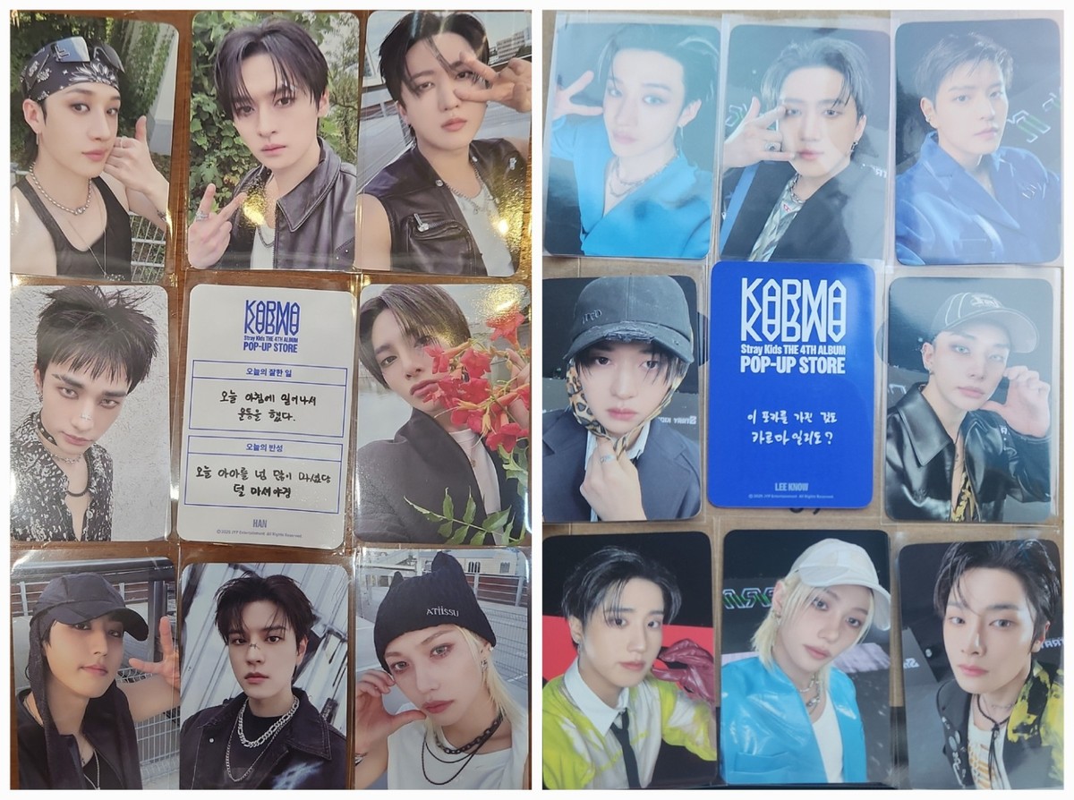 Stray Kids MD 30KW photocard The 4th album [KARMA] SOUNDWAVE popup