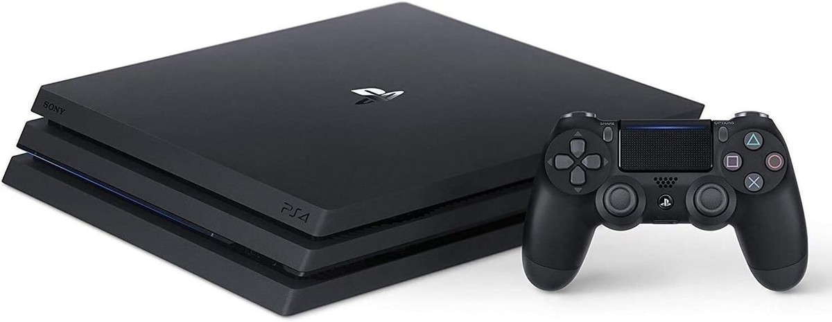 Sony PS4 PlayStation 4 Pro Jet Black 1TB Console CUH-7200BB01 | eBay