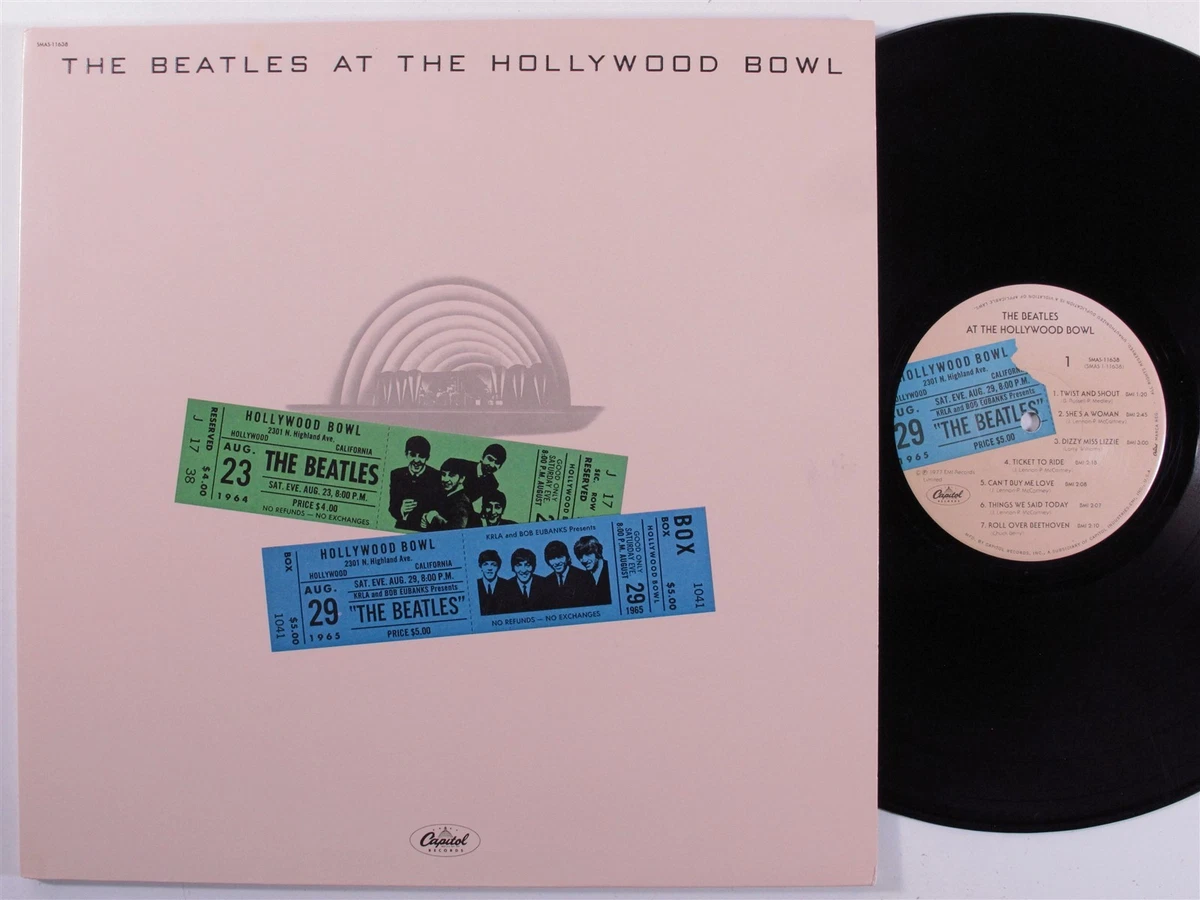 BEATLES hollywood bowl (VERY RARE 送料込） Amazon.com: Live At The