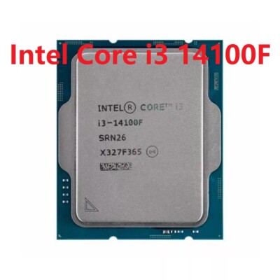 Intel Core i3 14100F 3.5GHz LGA 1700 58W I3-14100F CPU Processor
