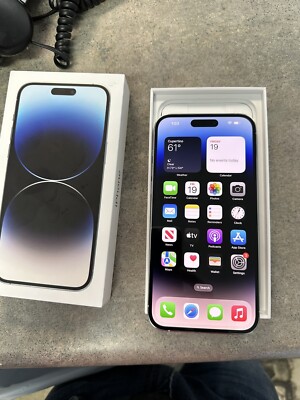 Apple iPhone 14 Pro Max - 128GB - Silver Spactrum Or Verizon