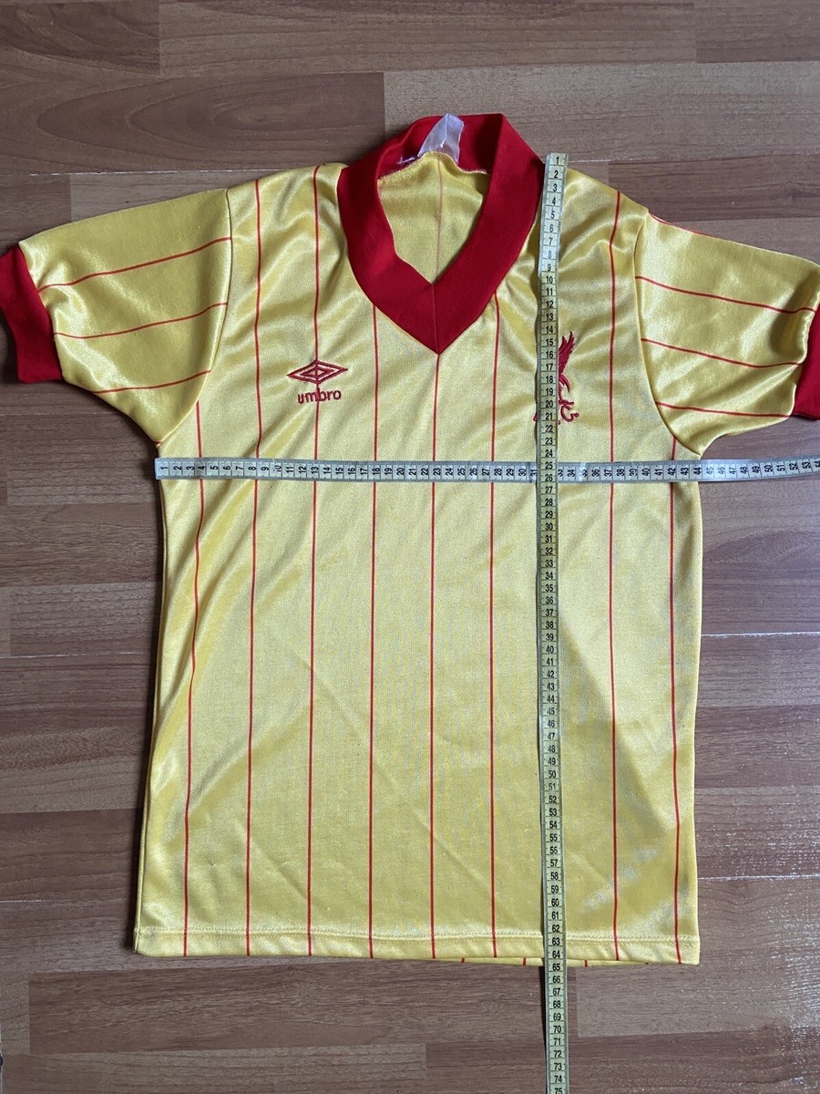 LIVERPOOL 1982 1983 AWAY SHIRT JERSEY UMBRO PLAYER ISSUE AUTHENTIC