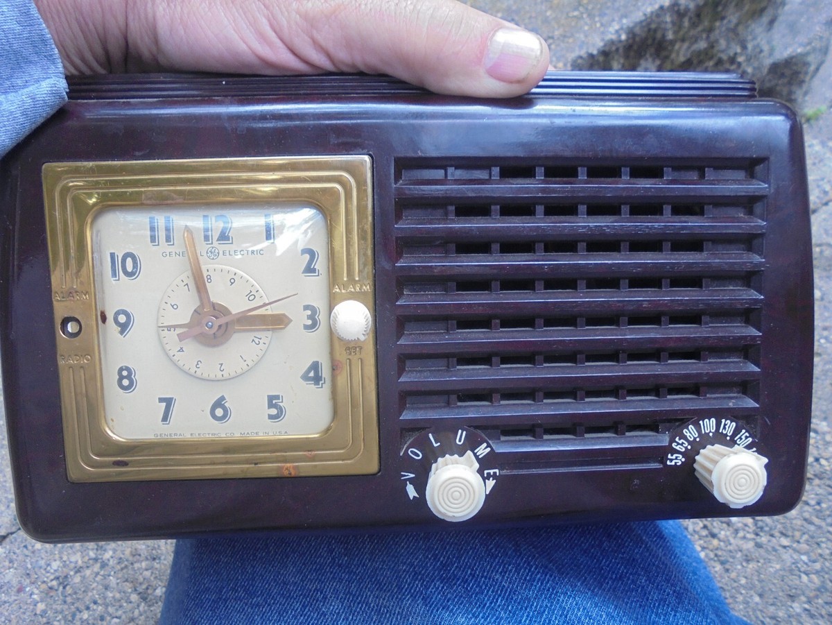 Vintage General Electric Model 50 Radio Alarm Clock | eBay