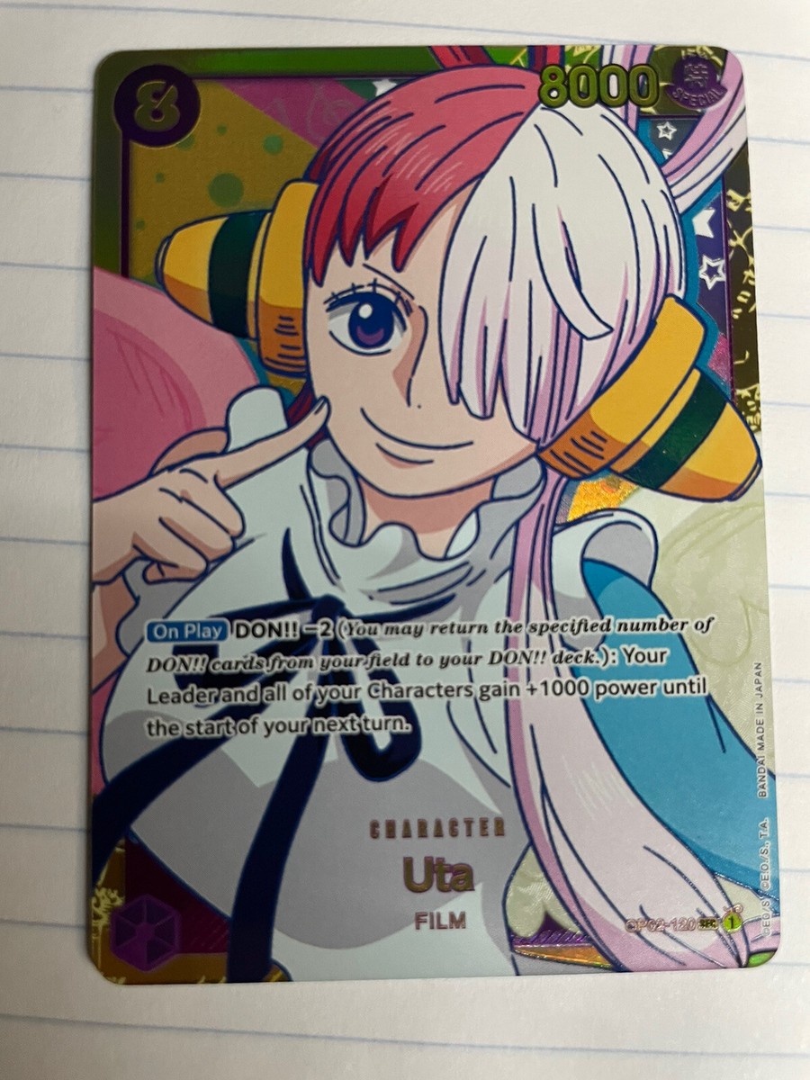 One Piece Card Game Uta SEC OP02-120 Paramount War English NM/M | eBay