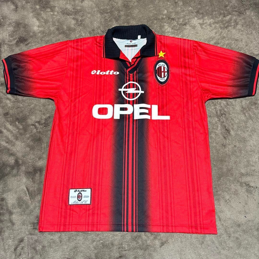 Dejan Savicevic 10 L AC Milan 1997 1998 Fourth Football Shirt