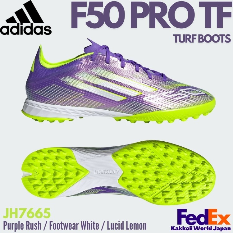 adidas Soccer Turf shoes F50 PRO TF Purple Rush/Footwear White