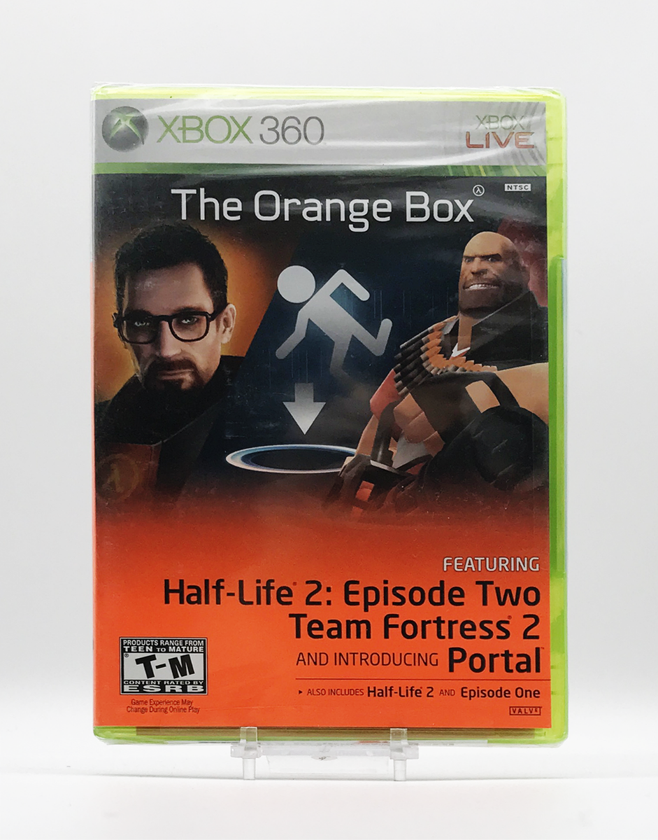 THE ORANGE BOX XBox 360 Half Life 2 Portal Team Fortress 2 New