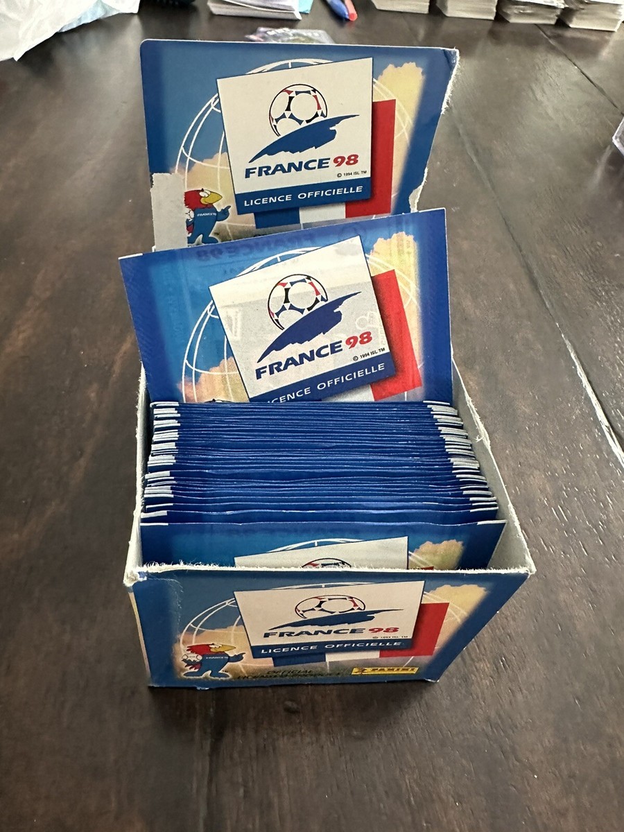 1) Sealed Pack Panini World Cup France 1998 | eBay