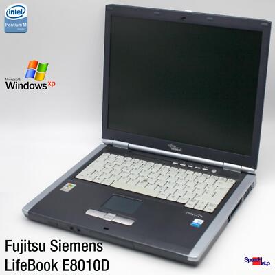 Fujitsu Siemens Lifebook E8010D Laptop Windows XP 2000 Parallel