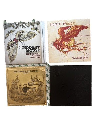 Modest Mouse signed 7 inch vinyl record Float On Isaac Brock proof