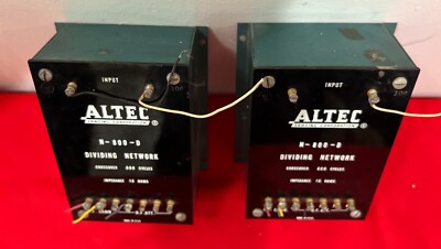 Altec N-800-D Dividing Networks Crossovers | eBay