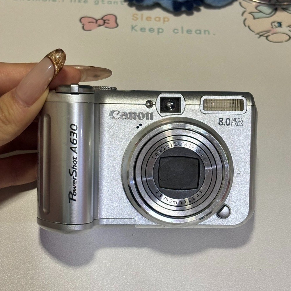Canon PowerShot A630 Digital Camera 8MP 4X Optical Zoom Silver