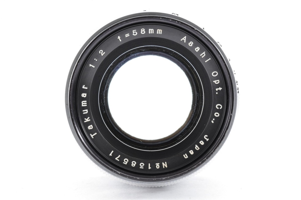 Asahi Pentax Takumar 58mm f2 MF Lens M42 Mount [EXC+++++] Japan