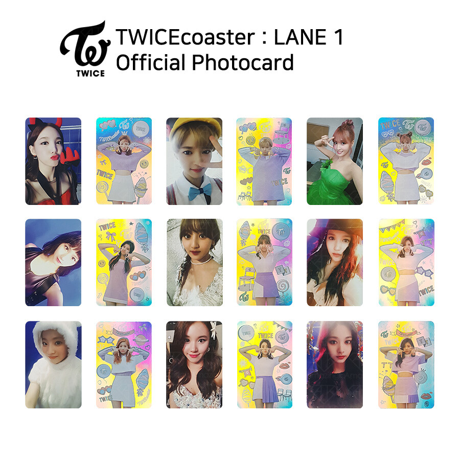 TWICE 3rd Mini Album Twicecoaster Lane1 Official Photocard