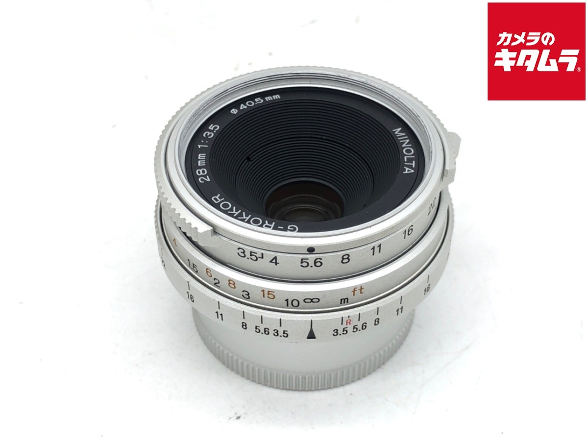 Minolta G-Rokkor 28mm F3.5 (L-Mount) -EXC- `7884 | eBay